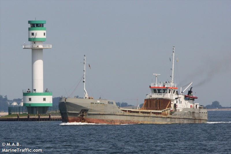 thalia 1 (Motor Hopper) - IMO 7413725, MMSI 210258000, Call Sign 5BHR2 under the flag of Cyprus