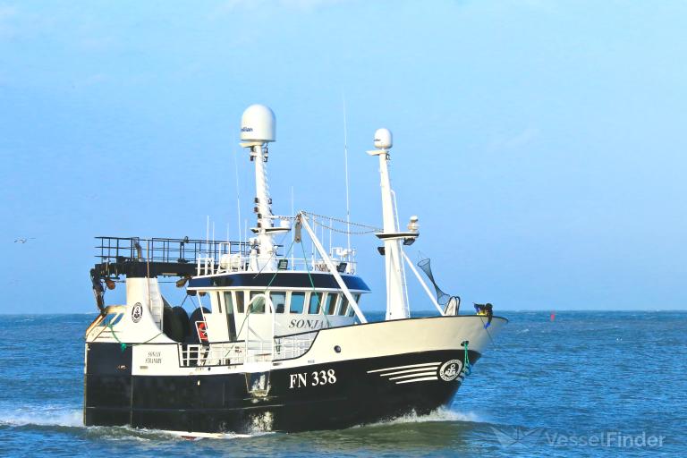 fn338 sonjan (Fishing Vessel) - IMO 9895939, MMSI 219026172, Call Sign OUCF under the flag of Denmark