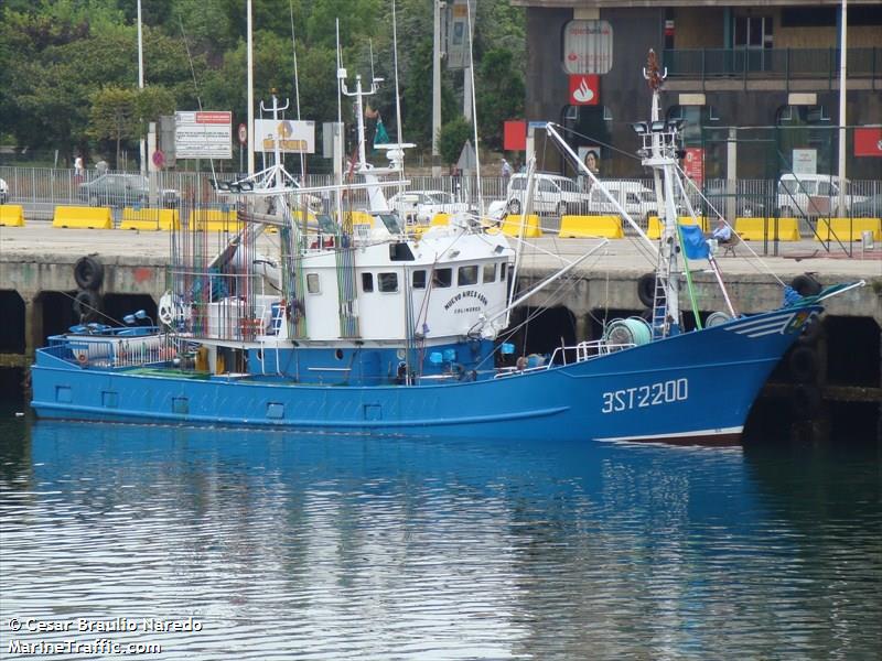 nuevo aires ason (Fishing Vessel) - IMO 8733677, MMSI 224033380, Call Sign EBSM under the flag of Spain