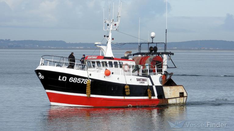 fv santimax (Fishing vessel) - IMO , MMSI 228122900, Call Sign FJWM under the flag of France