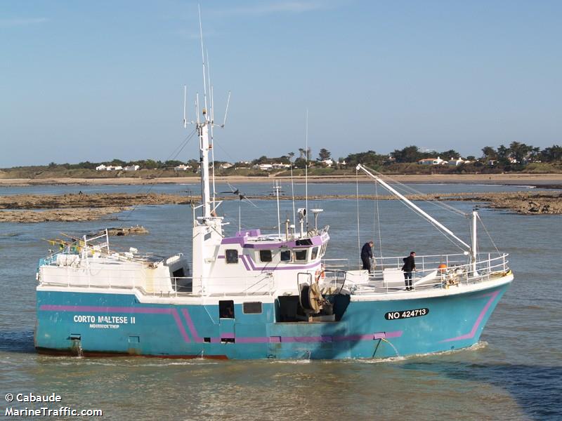 fv corto maltese ii (Fishing vessel) - IMO , MMSI 228840000, Call Sign FPMJ under the flag of France