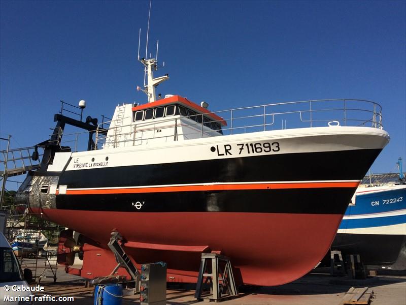 fv le virginie (Fishing vessel) - IMO , MMSI 228883000, Call Sign FVNJ under the flag of France