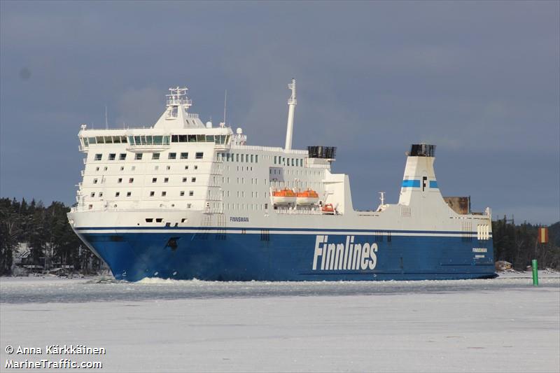 finnswan (Passenger/Ro-Ro Cargo Ship) - IMO 9336256, MMSI 230671000, Call Sign OJSF under the flag of Finland