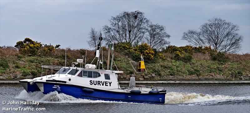 royal charter (Dredging or UW ops) - IMO , MMSI 235058767, Call Sign 2ADG8 under the flag of United Kingdom (UK)