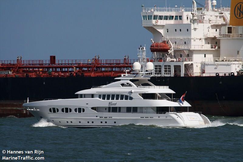 my secret (Yacht) - IMO 1011915, MMSI 235093789, Call Sign 2FSG2 under the flag of United Kingdom (UK)