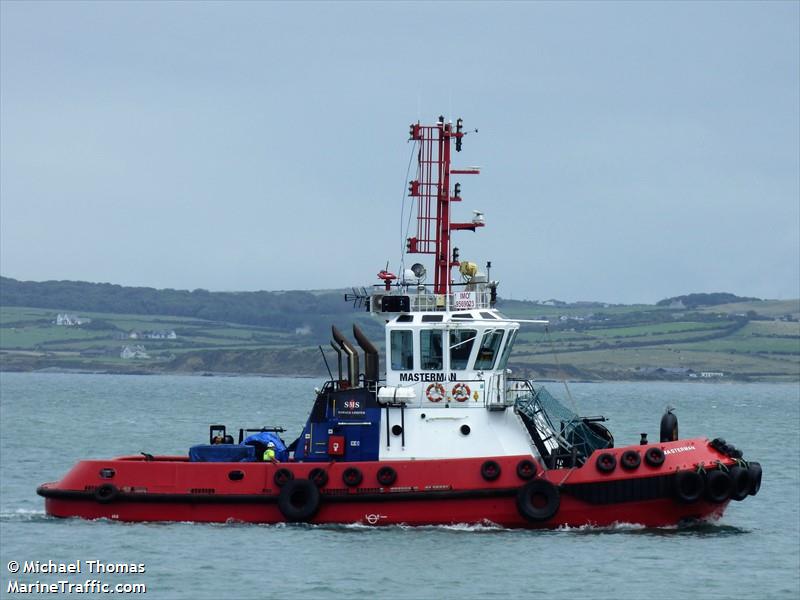 masterman (Tug) - IMO 9569023, MMSI 235101329, Call Sign 2GXM9 under the flag of United Kingdom (UK)