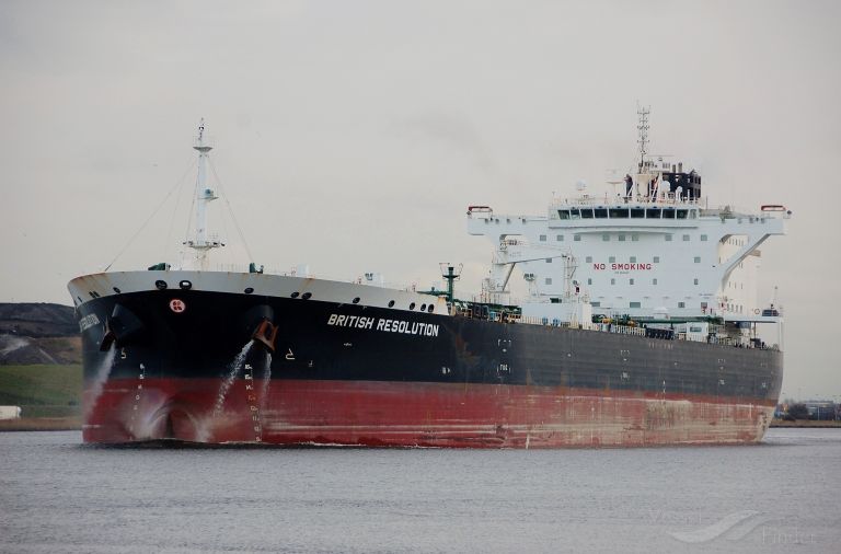 kmarin resolution (Crude Oil Tanker) - IMO 9683051, MMSI 235108531, Call Sign 2ICI4 under the flag of United Kingdom (UK)