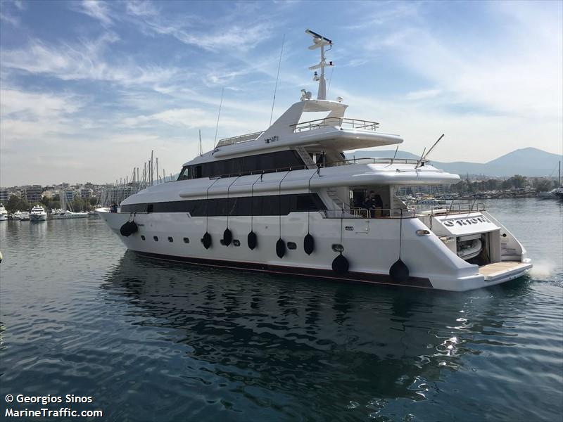 orion (Yacht) - IMO 8697433, MMSI 237697600, Call Sign SY3823 under the flag of Greece