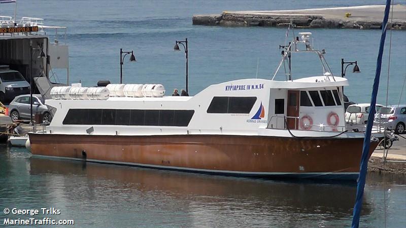 kyriarchos iv (Passenger ship) - IMO , MMSI 239995400, Call Sign SVA7606 under the flag of Greece