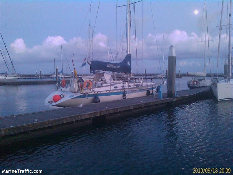 jan van gent (Sailing vessel) - IMO , MMSI 244050486, Call Sign PH5573 under the flag of Netherlands