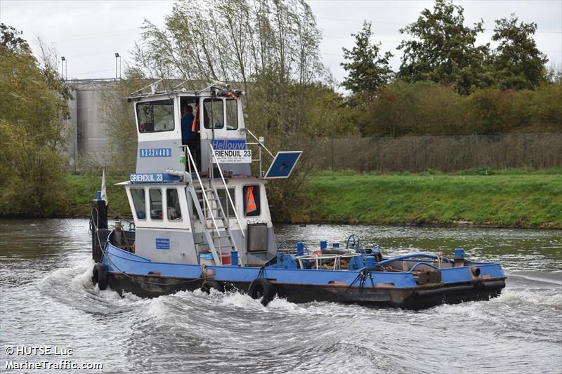 grienduil23 (Towing vessel) - IMO , MMSI 244130057, Call Sign PH6529 under the flag of Netherlands