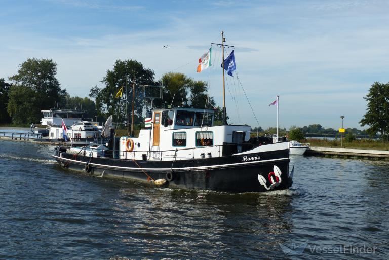 hannie (Tug) - IMO , MMSI 244130326, Call Sign PE5584 under the flag of Netherlands