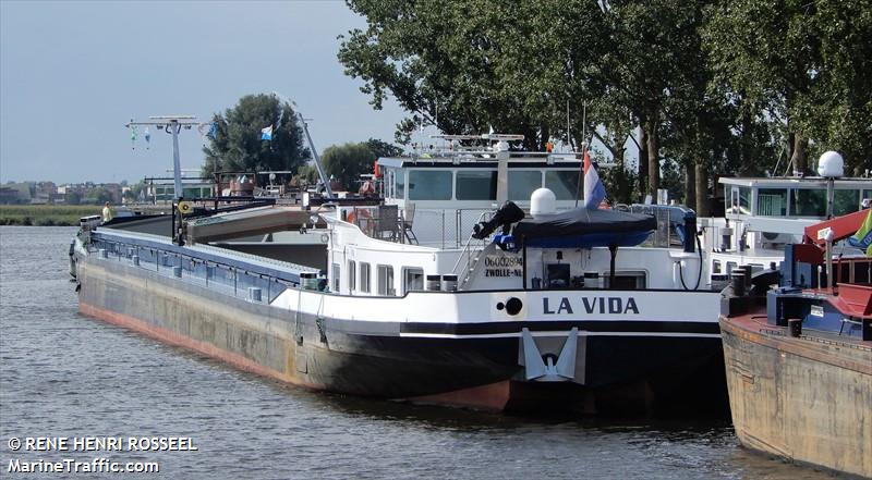 la vida (Cargo ship) - IMO , MMSI 244650572, Call Sign PB3849 under the flag of Netherlands