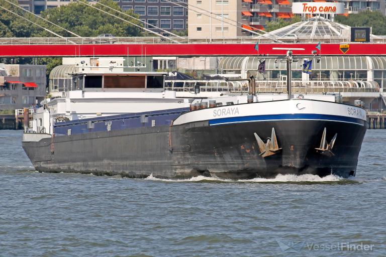 soraya (Cargo ship) - IMO , MMSI 244660329, Call Sign PC5407 under the flag of Netherlands