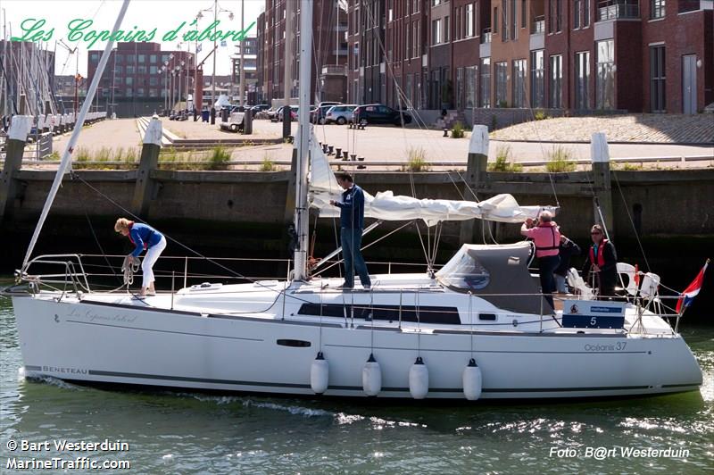 les copains d abord (Sailing vessel) - IMO , MMSI 244660971, Call Sign PB4319 under the flag of Netherlands