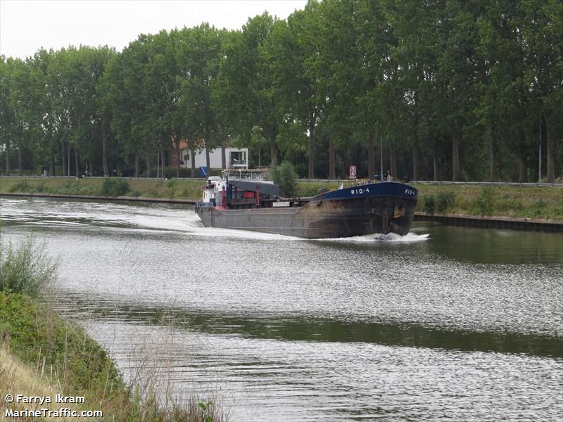 rio-4 (Cargo ship) - IMO , MMSI 244670717, Call Sign PD5206 under the flag of Netherlands