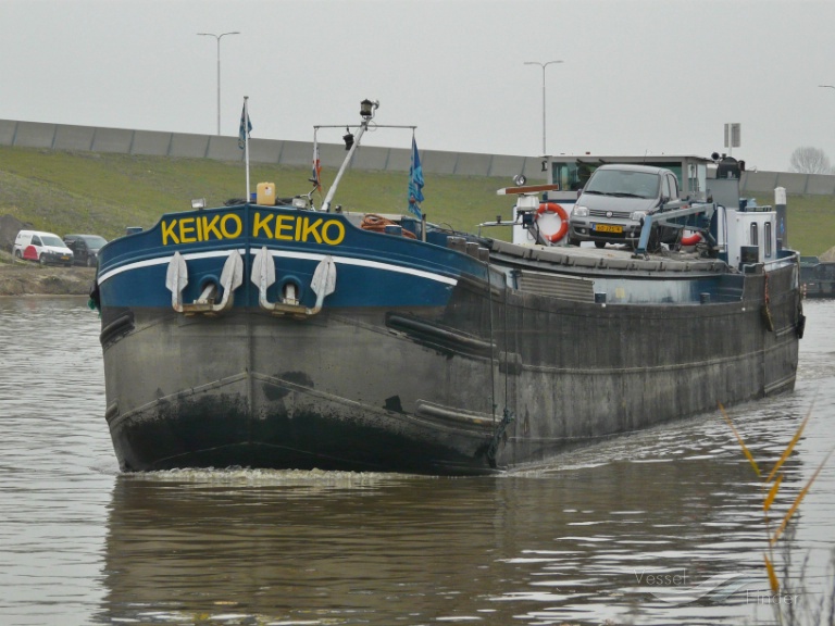 keiko (Cargo ship) - IMO , MMSI 244670991, Call Sign PE7576 under the flag of Netherlands