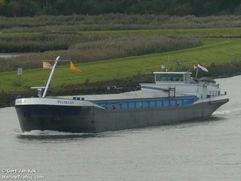 pelikaan (Cargo ship) - IMO , MMSI 244710214, Call Sign PD3859 under the flag of Netherlands