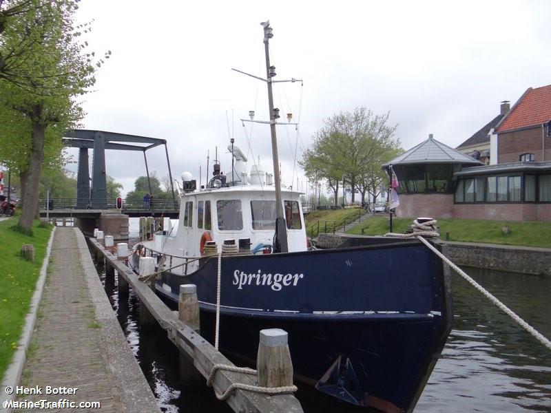springer (Pleasure craft) - IMO , MMSI 244780960, Call Sign PE3226 under the flag of Netherlands