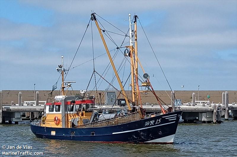 wr15 cornelis joh... (Fishing Vessel) - IMO 8431542, MMSI 246095000, Call Sign PEKN under the flag of Netherlands