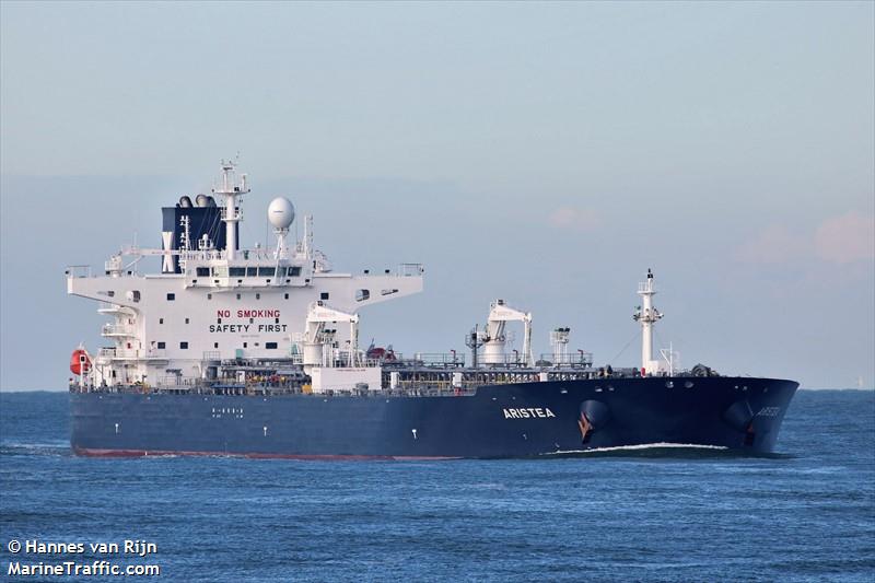 aristea (Crude Oil Tanker) - IMO 9791315, MMSI 248531000, Call Sign 9HA4693 under the flag of Malta