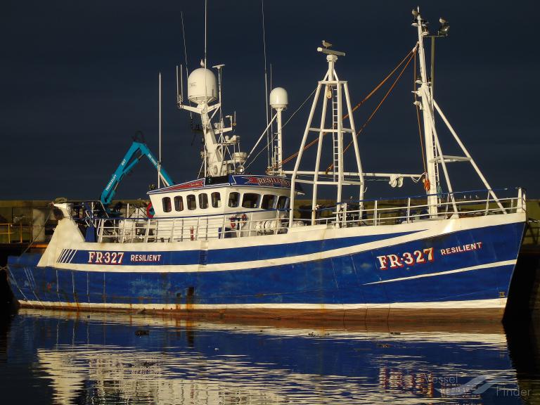 resilient (Fishing vessel) - IMO , MMSI 250003792, Call Sign EIRA9 under the flag of Ireland