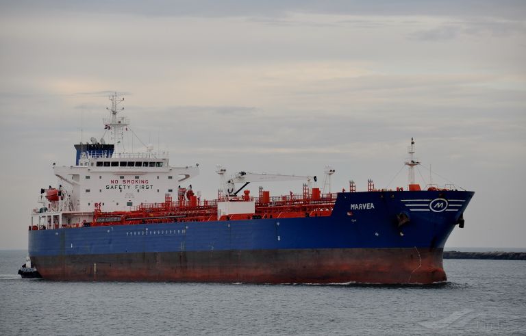 marvea (Chemical/Oil Products Tanker) - IMO 9301897, MMSI 256210000, Call Sign 9HOH8 under the flag of Malta