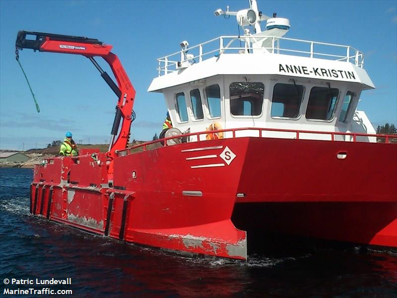 anne-kristin (Cargo ship) - IMO , MMSI 257220040, Call Sign LF4171 under the flag of Norway