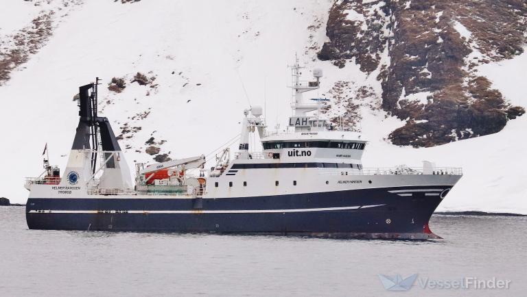 ff helmer hanssen (Research Vessel) - IMO 8716655, MMSI 257471500, Call Sign LAHV under the flag of Norway