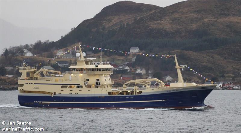 eros (Fishing Vessel) - IMO 9617973, MMSI 257913000, Call Sign LCNG under the flag of Norway