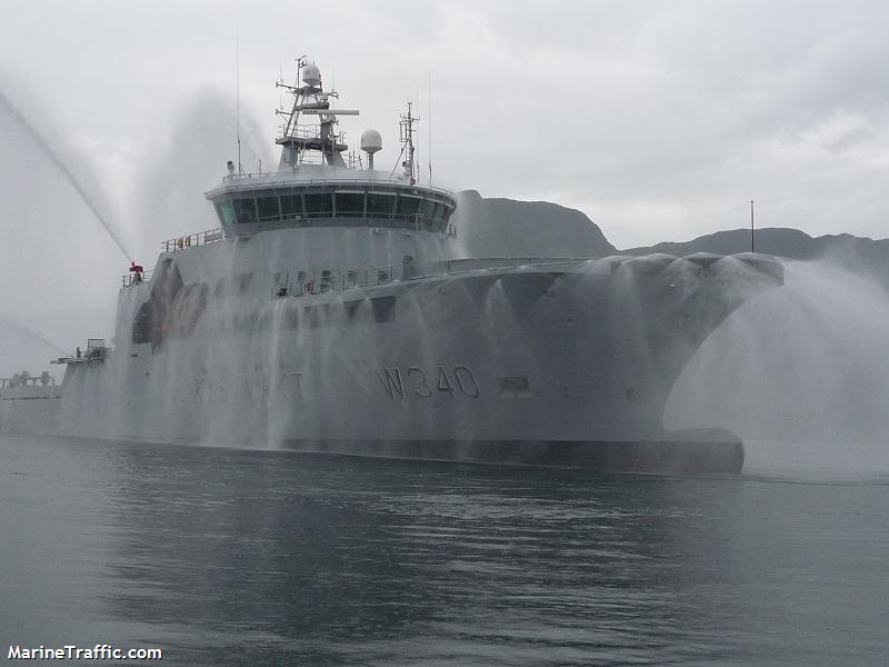 kv barentshav (Patrol Vessel) - IMO 9389356, MMSI 259317000, Call Sign LAQL under the flag of Norway