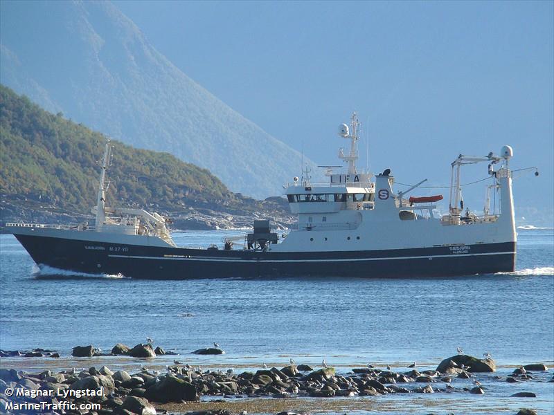 saebjorn (Fishing Vessel) - IMO 9126596, MMSI 259374000, Call Sign LIFA under the flag of Norway