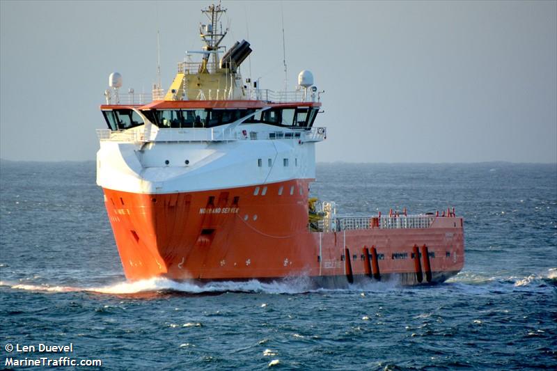 normand server (Offshore Tug/Supply Ship) - IMO 9591856, MMSI 259961000, Call Sign LCLU under the flag of Norway