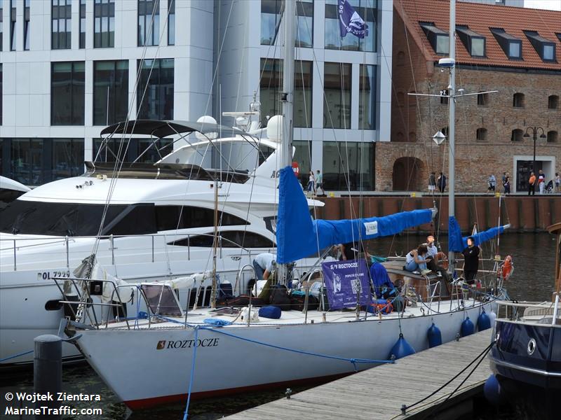 roztocze (Sailing vessel) - IMO , MMSI 261287000, Call Sign SPG2990 under the flag of Poland