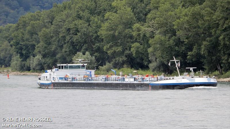 gilla (Tanker) - IMO , MMSI 264163411, Call Sign YP3411 under the flag of Romania