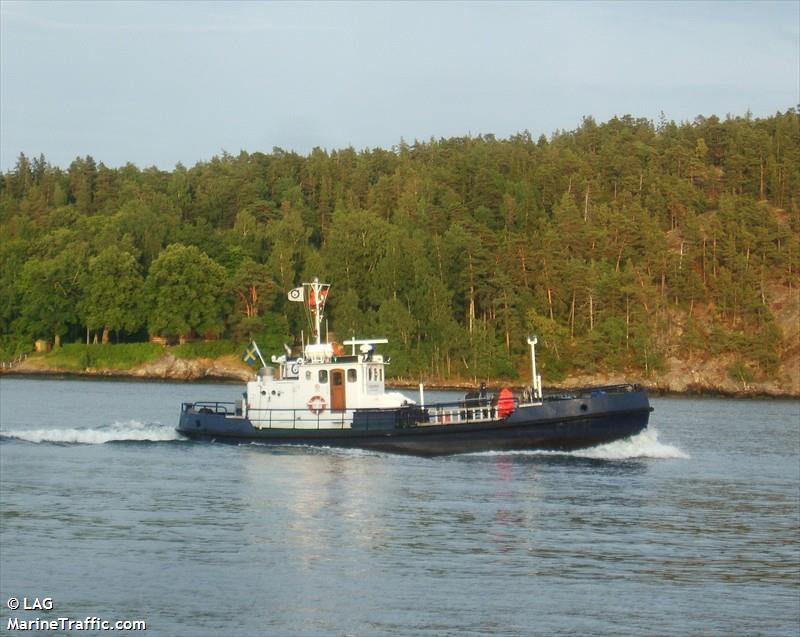 sjobjorn 9 (Tanker) - IMO , MMSI 265612300, Call Sign SHPW under the flag of Sweden