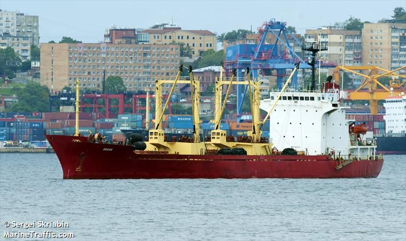 bikin (Refrigerated Cargo Ship) - IMO 8603171, MMSI 273353640, Call Sign UBZH8 under the flag of Russia