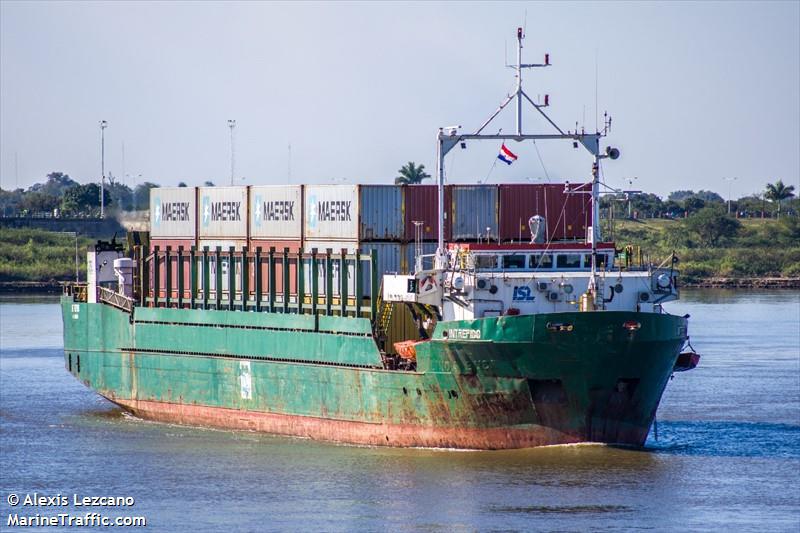 intrepido (Ro-Ro Cargo Ship) - IMO 8408466, MMSI 293800000, Call Sign ZPTO