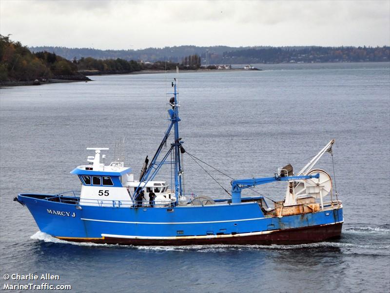 marcy j (Fishing Vessel) - IMO 7050690, MMSI 303328000, Call Sign WDH4283 under the flag of Alaska