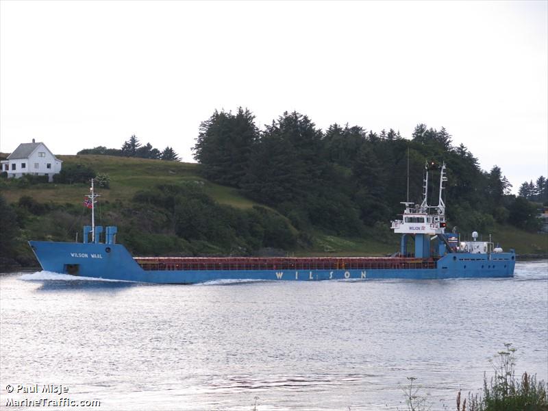 wilson waal (General Cargo Ship) - IMO 9178446, MMSI 314262000, Call Sign 8PUR under the flag of Barbados