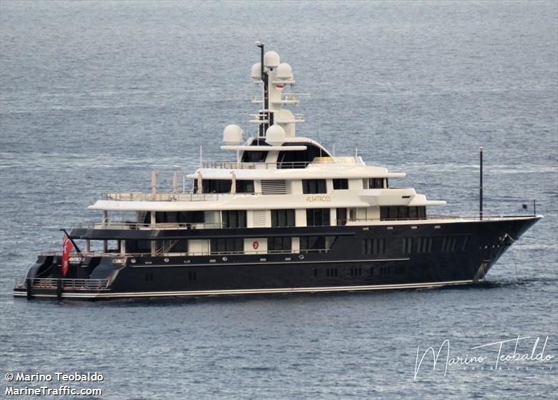 albatross (Yacht) - IMO 1012464, MMSI 319093200, Call Sign ZGFN9 under the flag of Cayman Islands