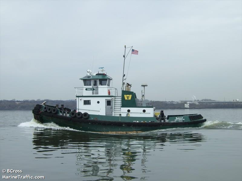 sally (Tug) - IMO 8973019, MMSI 367012660, Call Sign WDC3701 under the flag of United States (USA)