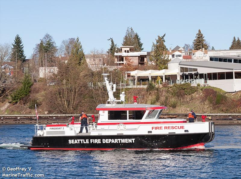 fireboat 2 (Unknown) - IMO , MMSI 367669480 under the flag of United States (USA)