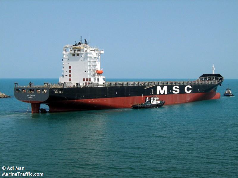 msc nuria (Container Ship) - IMO 9349825, MMSI 370273000, Call Sign 3ESE2 under the flag of Panama
