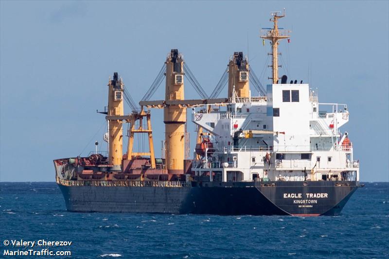 eagle trader (General Cargo Ship) - IMO 9168154, MMSI 375825000, Call Sign J8B5837 under the flag of St Vincent & Grenadines