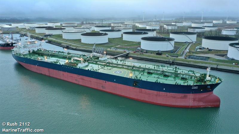 ghinah (Crude Oil Tanker) - IMO 9484728, MMSI 403638000, Call Sign HZHL under the flag of Saudi Arabia