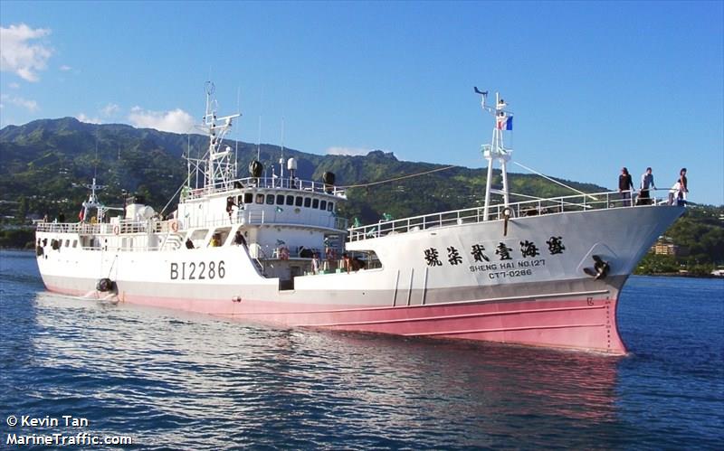sheng hai no.127 (Fishing vessel) - IMO , MMSI 416705000, Call Sign BI2286 under the flag of Taiwan