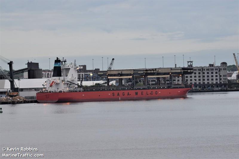 saga fuji (General Cargo Ship) - IMO 9609457, MMSI 477050700, Call Sign VRMS3 under the flag of Hong Kong
