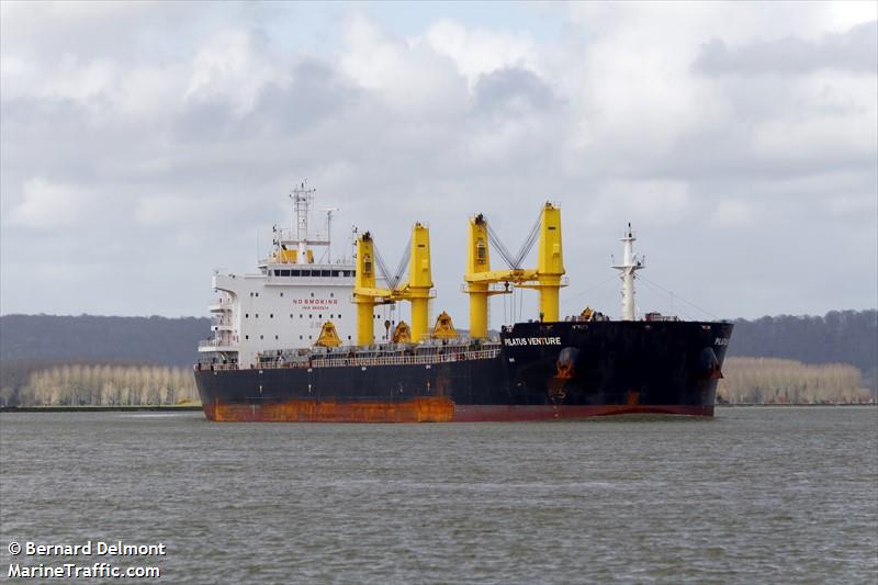 pilatus venture (Bulk Carrier) - IMO 9693214, MMSI 477654600, Call Sign VROA8 under the flag of Hong Kong