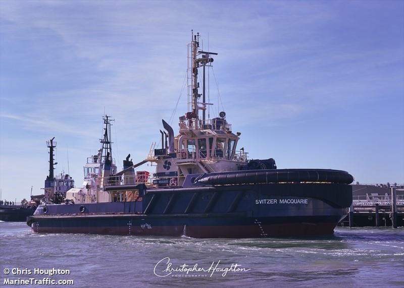 svitzer macquarie (Tug) - IMO 9581631, MMSI 503786000, Call Sign VJN4277 under the flag of Australia